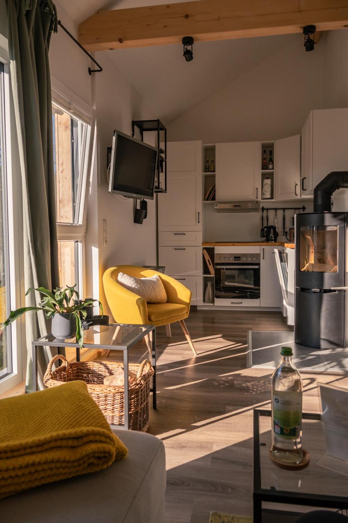 Ferienwohnung Panorama Teichblick Heldritt Bagian luar foto